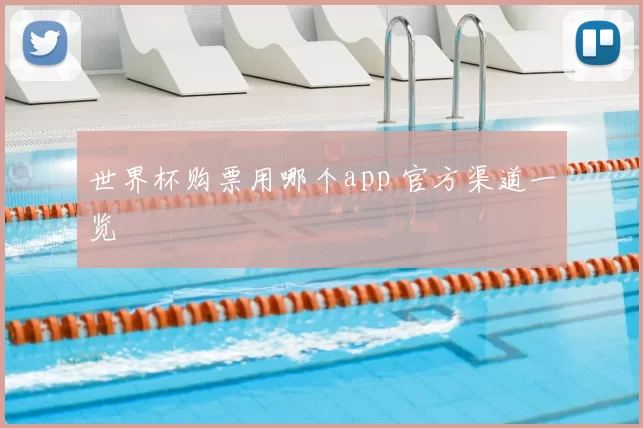 世界杯购票用哪个app 官方渠道一览